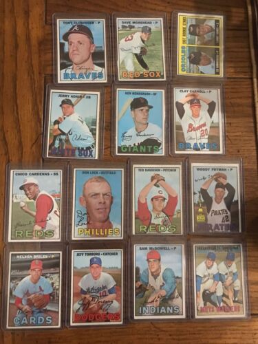 Carte de baseball Dave Morehead 1967 Topps (la vente est pour une carte dans le titre) (9697)
