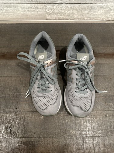 New Balance 574 sneakers donna grigio taglia 8 casual - Foto 7 di 13