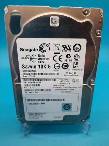 Seagate EMC 900gb 2.5 10K SAS Hard Drive 118032758-A02 ST9900805SS ** 520 Block