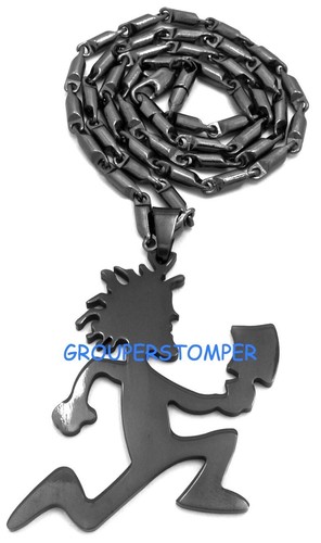 Juggalo Ciondolo Con Collana 61cm Pallottola Catena Insane - Picture 1 of 3