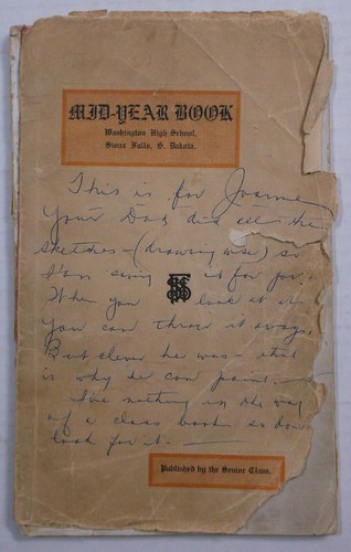 1917 WASHINGTON High School YEARBOOK ~ Sioux Falls, SD ~ MID-YEAR - Picture 1 of 7