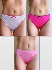 THREE Katie  Laura's Fancy Satin PRINCESS KATIE Panties