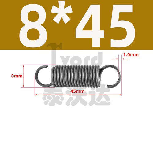 OD 3mm-20mm Expansion Springs Extension Tension Spring Wire Diameter 0.3mm-2mm  - Picture 159 of 254