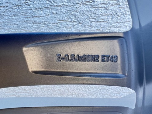 1 x Original Audi A6 Allroad 20 Zoll Alufelge 4G9601025G 8,5J x 20 ET43 Felge - Bild 9 von 10
