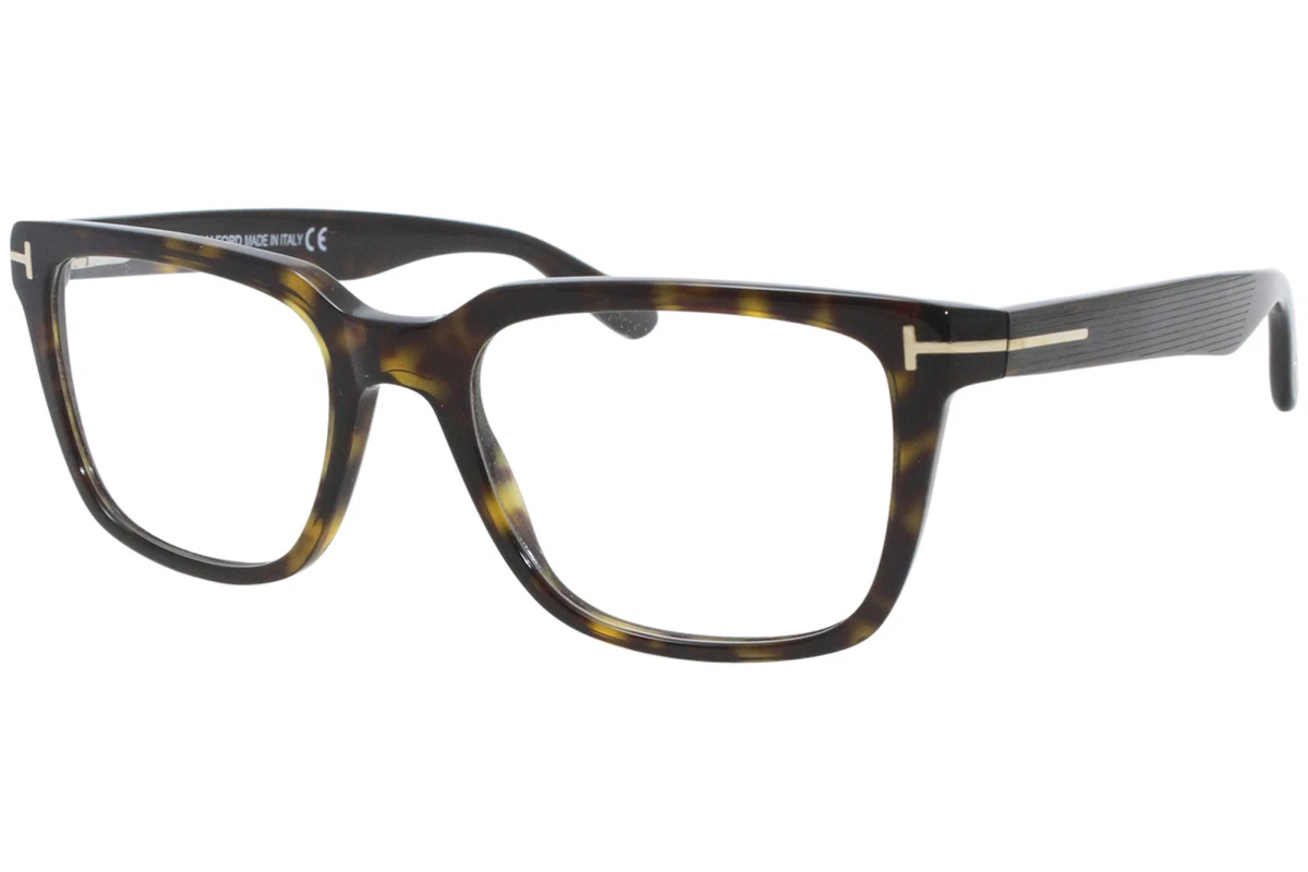 Tom Ford TF5304 052 Eyeglasses Men s Shiny Classic Havana Optical Frame 54mm