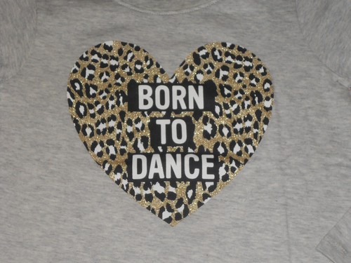 NEW, TODDLER GIRLS LONG SLEEVE TEE, BORN TO DANCE, SIZE 3T, CHILDRENS PLACE - Picture 2 of 2