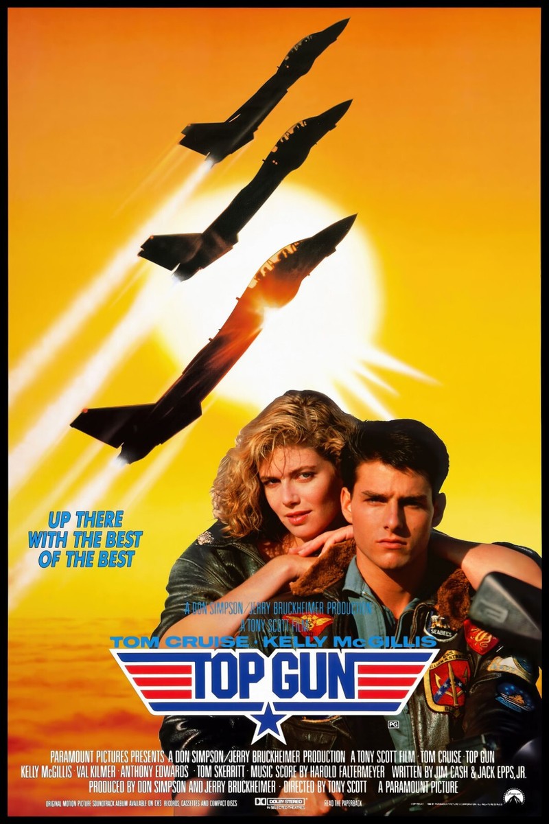 映画 トップガン1986年　ポスター 映画 トップガン1986年 ポスター - メルカリ