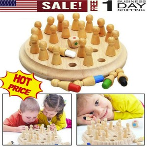 Juego De Madera Con Memoria De Juego De Ajedrez Con Dados De Juego De Madera Con Memoria De Juego De Ajedrez Con Dados De