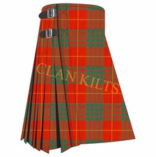 Scottish Traditional Cameron Ancient Handmade 8-yard Tartan Kilt For Men Custom