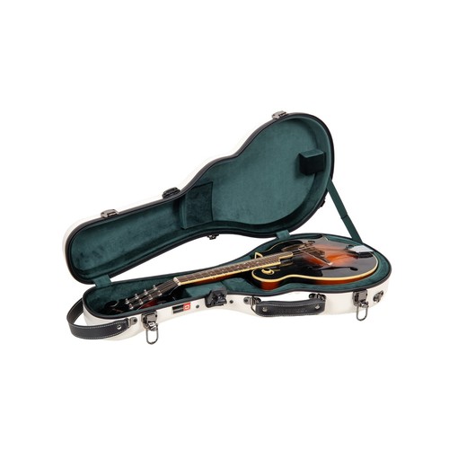 Crossrock Fibra de Vidrio Estilo F Mandolina Estuche Mochila Correas, Bloqueo TSA - Imagen 27 de 52