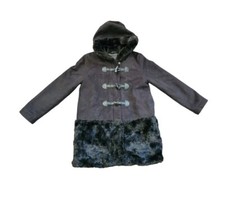 Gap Kids Black Toggle Hooded Coat Jacket Girl Youth XL