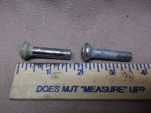 1968 1979 MERCURY COUGAR XR7 GT GTE MUSTANG SHELBY PAIR ORG DOOR LOCK KNOB - Picture 2 of 12