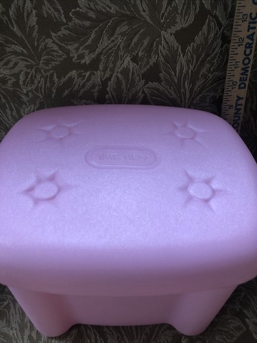 Vtg. Little Tikes Tender Hearts Beauty Salon Vanity Pink Replacement Stool - Picture 2 of 6