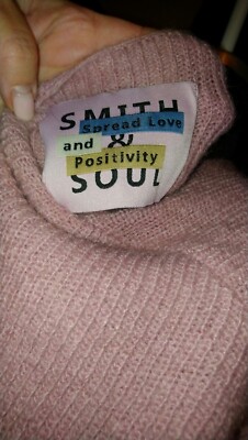 SMITH & SOUL, 28 Mohair, Pullover, hellrose , Gr.L, Damen 