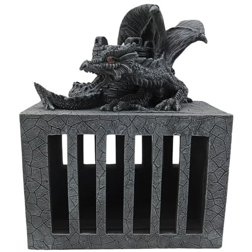 DnD Dice Prison Tabletop RPG Dungeons and Dragons Dice Jail Storage Chest Gift - Picture 4 of 11