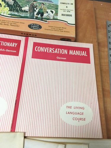 LIVING SPANISH Complete Language Course Record Albums 33 1/3 & German Course - Picture 7 of 9