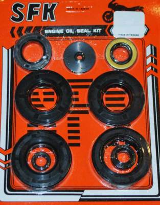 New Suzuki GT380 GT 380 GT-380 Engine Oil Seal Set Kit Seals Crankshaft Drive