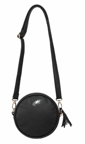 Philadelphia Eagles Football Circle Womans Handbag Purse Crossbody Official NFL - Picture 7 of 12