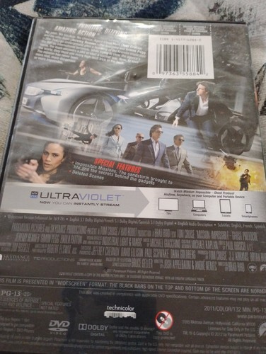 Mission: Impossible: Ghost Protocol (DVD, 2011) - Picture 2 of 4