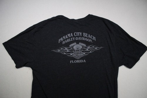 Camisa Harley Davidson Panama City Beach Florida Grande - Imagen 12 de 16