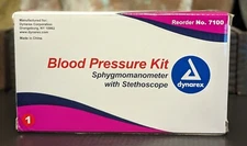 NEW DYNAREX BLOOD PRESSURE KIT SPHYG & STETHOSCOPE #7100