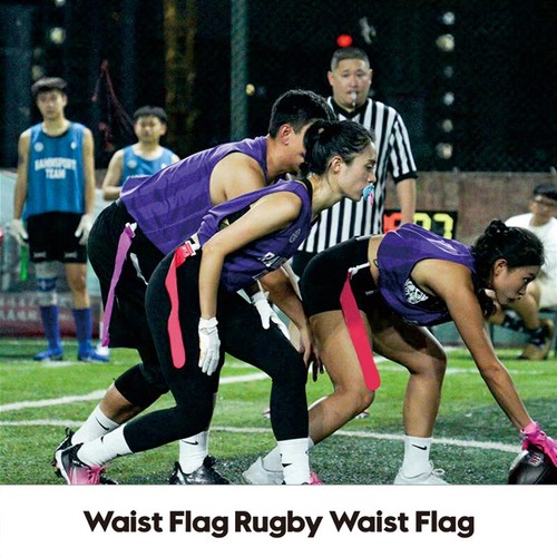 Sport Flag Football Gurting Taille Flagge PVC Fußball Taille Flag für SpoYR - Imagen 8 de 20