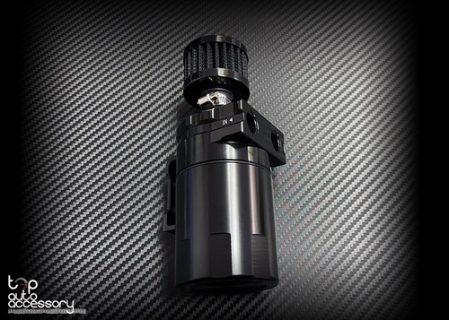 Oil Catch Can Tank Kit Baffled Reservoir w/ Breather Filter for Scion Models - Bild 4 von 14