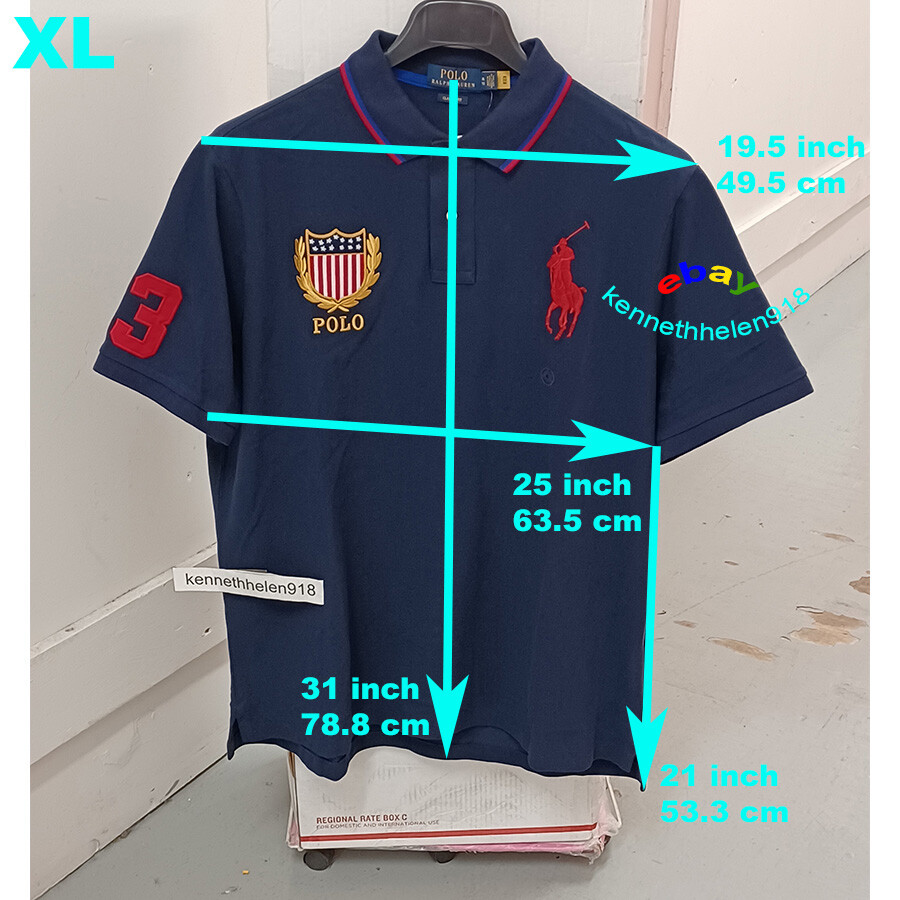 【Polo Ralph Lauren】 big pony polo shirt Big Pony 20th Anniversary Polo Shirt