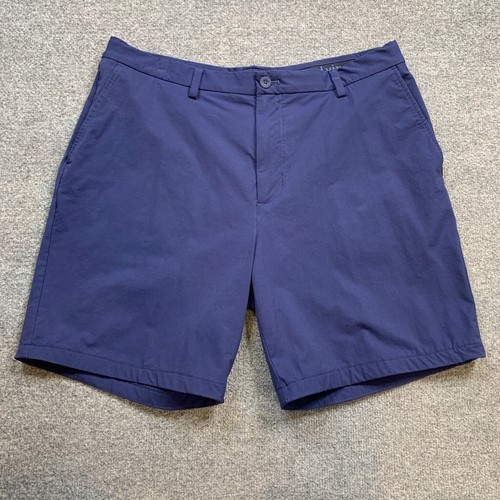 Vineyard Vines Shorts Mens *36 Navy Stretch On The Go Performance Cotton Blend - Picture 2 of 12