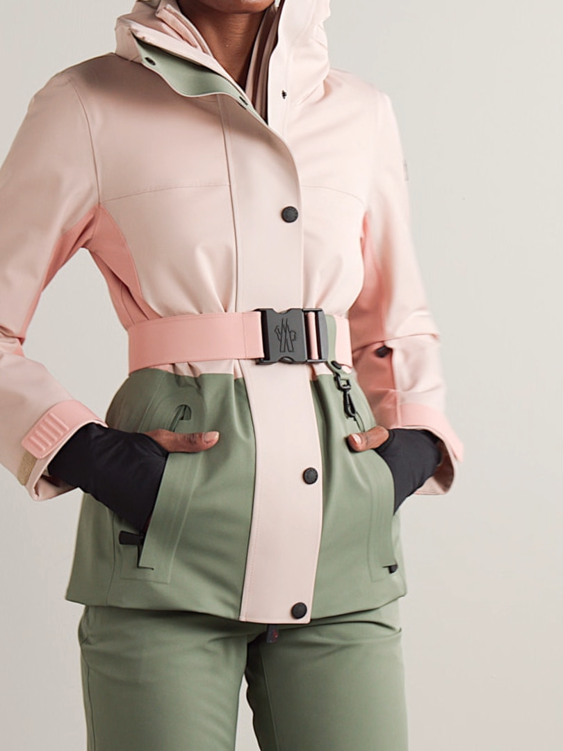 Moncler Hainets Padded Ski Jacket Pink Size 1 (US S) New