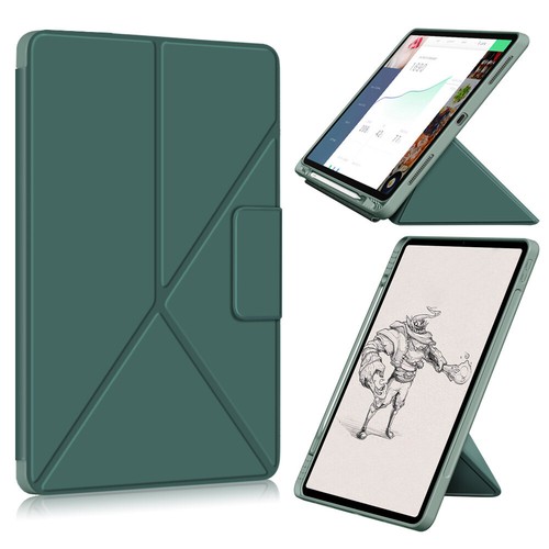 Folio Transformer Stand Leather Magnetic Smart Case Cover Pencil Holder For iPad - Picture 37 of 60