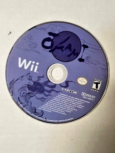Okami - Wii - Disc & Manual Only- Tested & Working - Picture 4 of 6