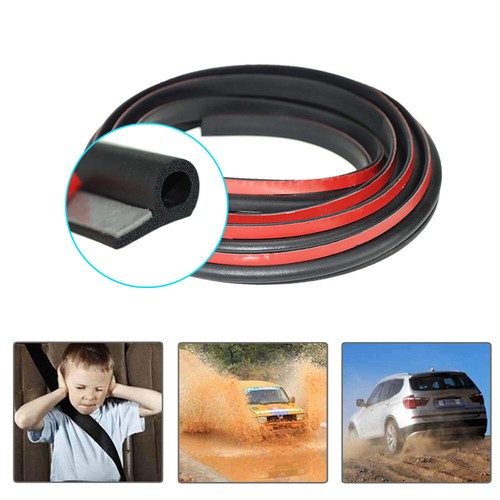 Tira de sellado de puerta de coche tipo P pequeña de goma 2M tira de sellado insonorizada resistente a la intemperie - Imagen 7 de 12