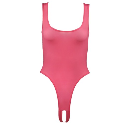 Women One-Piece High Cut Thong Leotard Bodysuit Swimwear Romper Monokini Bikini - Picture 153 of 241
