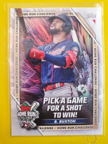 2023 Topps Home Run Challenge Code Card #HRC21 Byron Buxton - Minnesota Twins