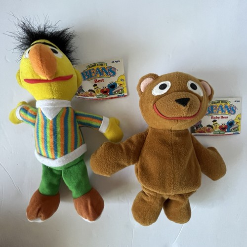 De colección Años 90 Tyco Plaza Sésamo Peluche Muppets 8” Lote de 9 Personajes Bert Ernie 1997 - Imagen 13 de 16