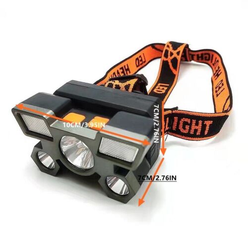Headlamp Flashlight,Ultra-Light Bright LED Rechargeable Headlight with 4 Modes - Picture 2 of 7