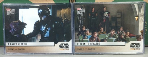 2020 TOPPS NOW STAR WARS MANDALORIAN SEASON 2 SET CHAPTER 9-16 #1-40 THE CHILD - Picture 4 of 6