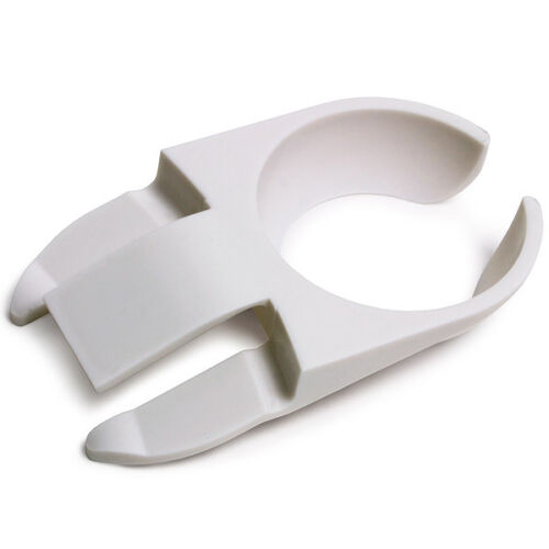 Wine Glass Holder Buffet Stand Up Plate Clip White Party Stemmed Cup Promo Gift - Picture 7 of 7