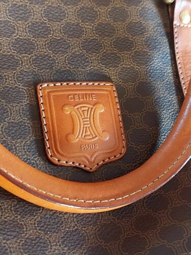 Borsa vintage Celine Boston Weekender - Foto 2 di 19