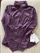 NWT LULULEMON GOAL SMASHER JACKET WINDBREAKER DARK GRAPE THISTLE PURPLE SIZE 6