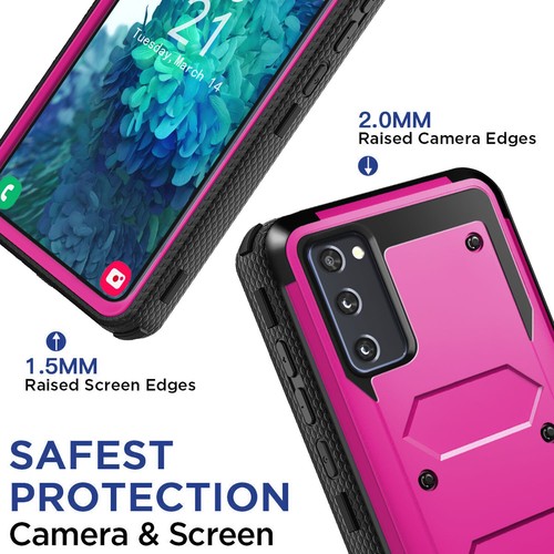 For Samsung Galaxy S20 FE 5G Hybrid Shockproof Case Dual Layer Hard Phone Cover - Bild 18 von 83