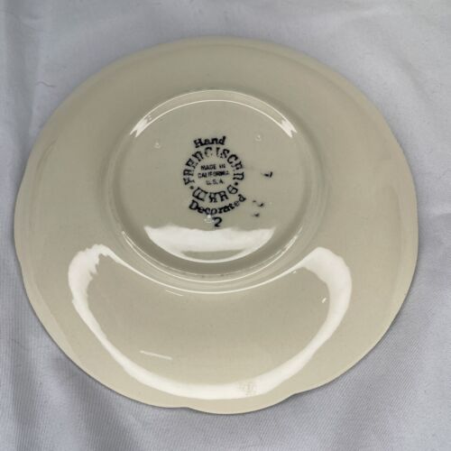 Tazza da tè/caffè + piattino Franciscan Desert Rose vintage - Foto 4 di 11