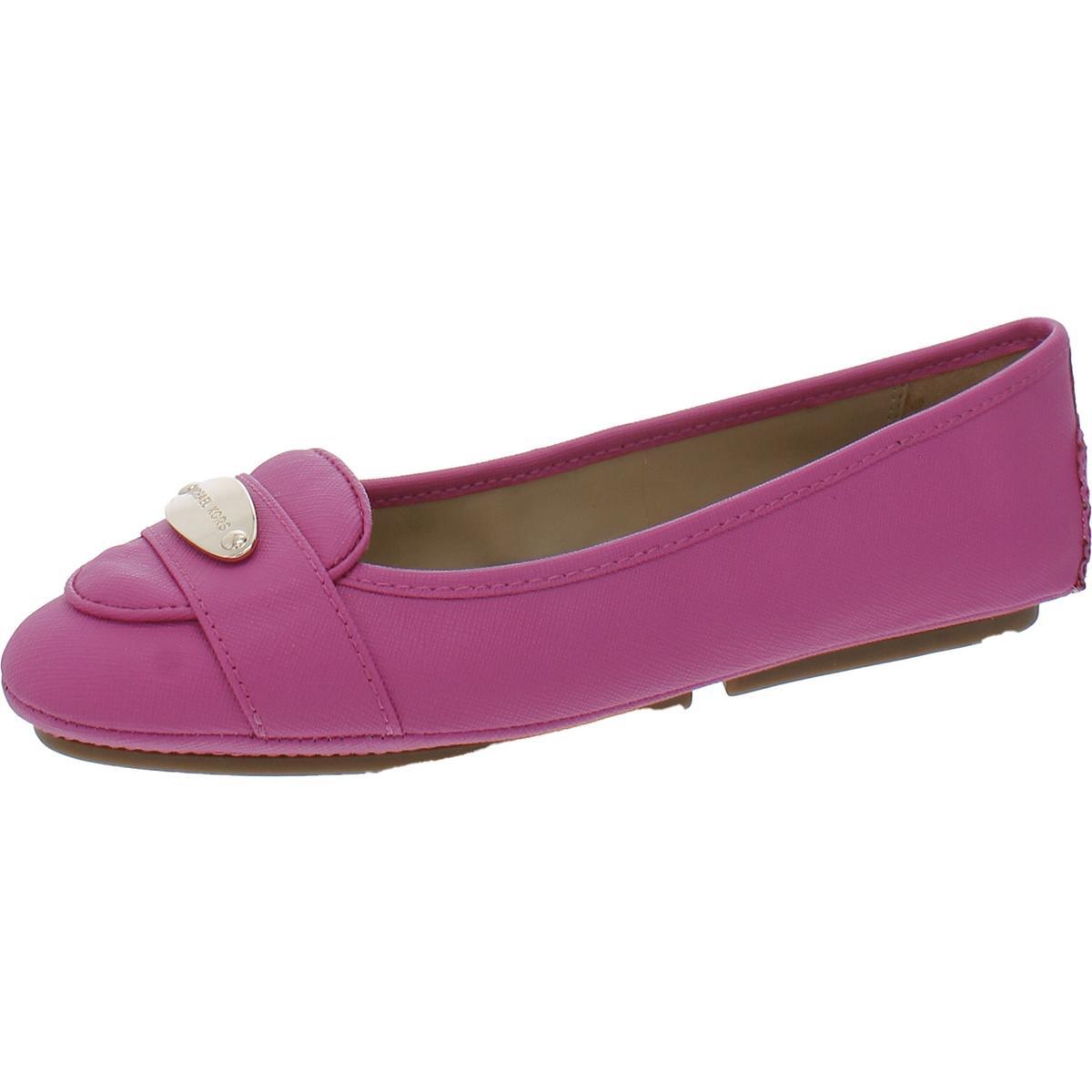 Женские розовые балетки-слипоны MICHAEL Michael Kors на плоской подошве 6 Medium (B,M) BHFO 7672