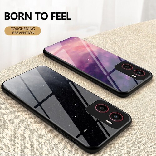 For Motorola Moto G05, Luxury Hybrid Armor Space Glass Shell Back Case Cover - 第 5/17 張圖片