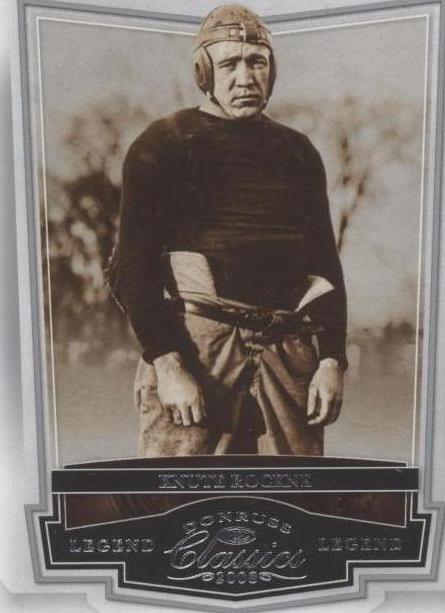 2008 Donruss Classics Knute Rockne #102 - 1 of 2