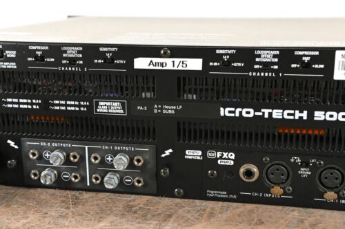 Crown Macro-Tech 5002VZ 2-Channel Power Amplifier CG00J0E - Picture 8 of 11