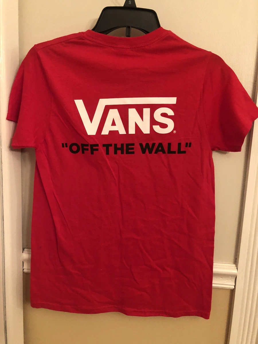 Red vans top sales