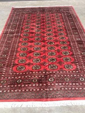 Princess Bokhara Hand-Woven Wool and Silk Area Rug