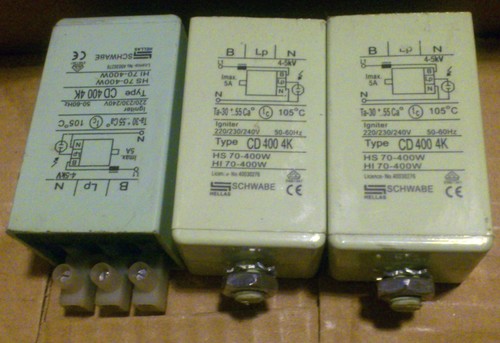 Z250/CD400 Schwabe Ignitor 70/150/250/400w HP Sodium HPS Metal Halide HID Bulb - Picture 16 of 18